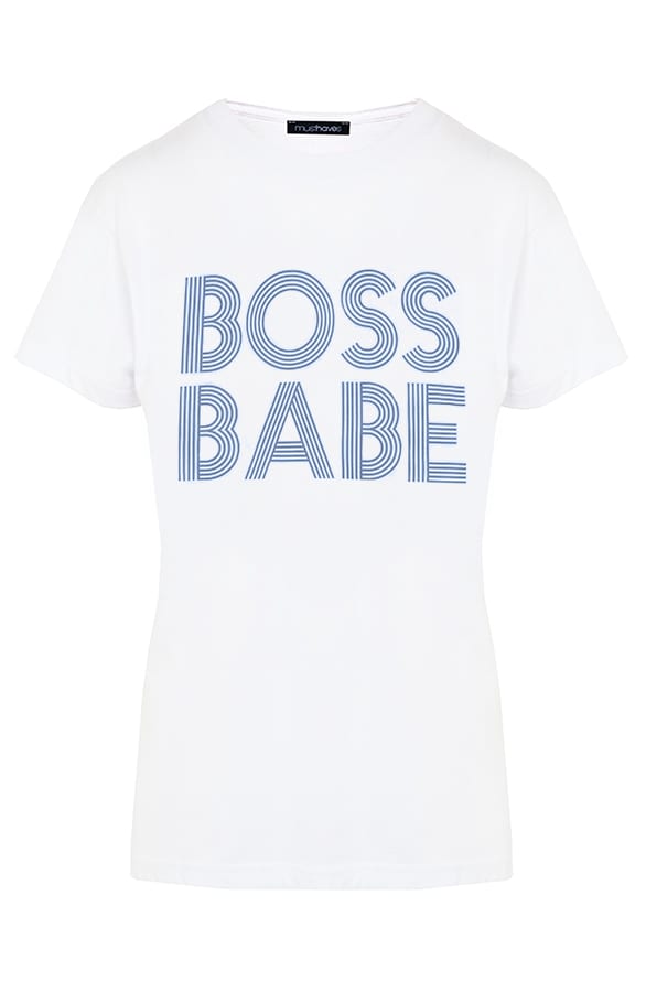 Boss Babe It-Shirt Blauw – shoparchief, foto 1