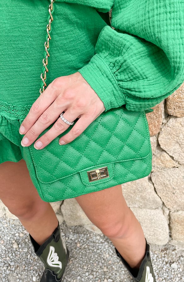 Coco Bag Bright Green – shoparchief, foto 2