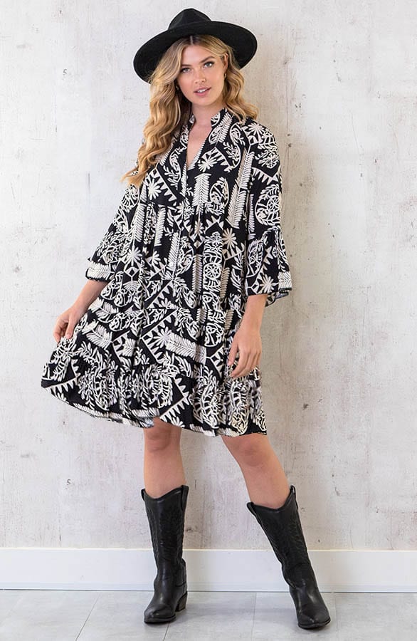 Cotton Tuniek LA Black – shoparchief, foto 5
