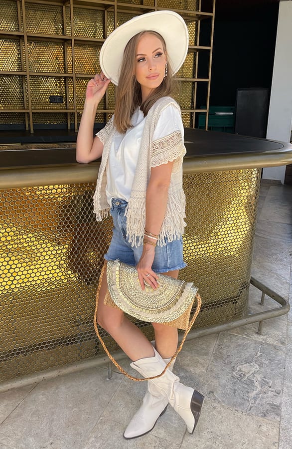 Ibiza Coins Bag Goud Beige – shoparchief, foto 5