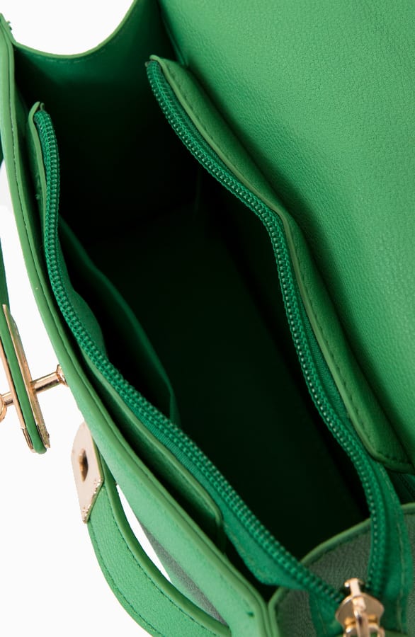 Handtas Parisienne Bright Green – shoparchief, foto 4