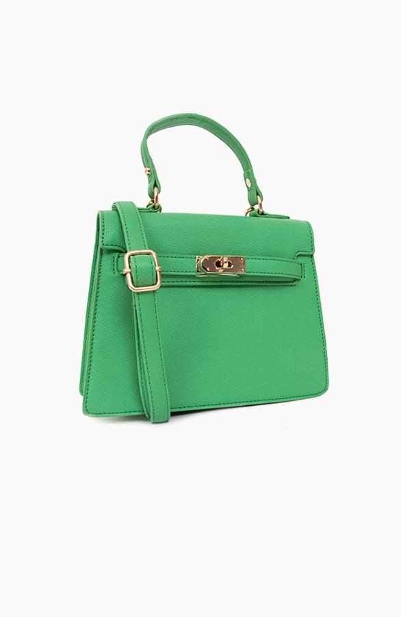 Handtas Parisienne Bright Green – shoparchief, foto 3