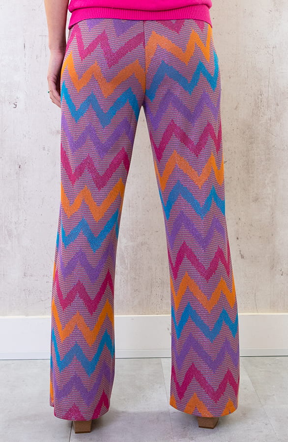 Lurex Pants Pink – shoparchief, foto 3