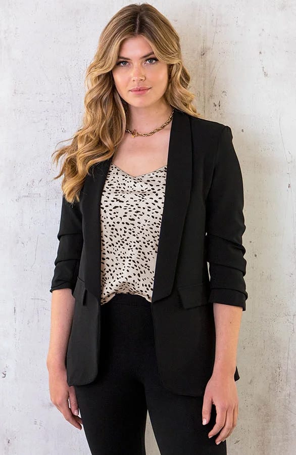Silk Touch Cheetah Top Beige – shoparchief, foto 6