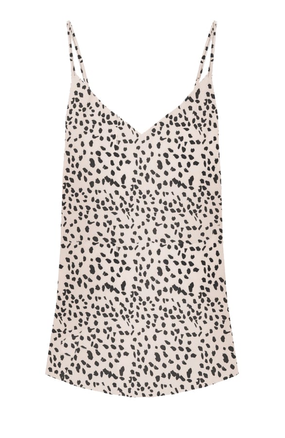 Silk Touch Cheetah Top Beige – shoparchief, foto 1