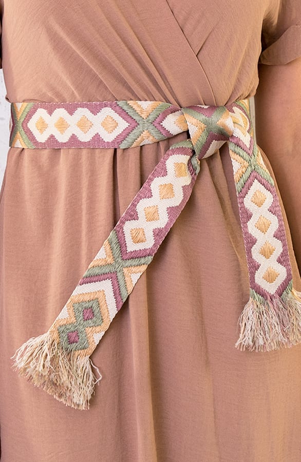 Aztec Trend Belt Dust Roze – shoparchief, foto 4