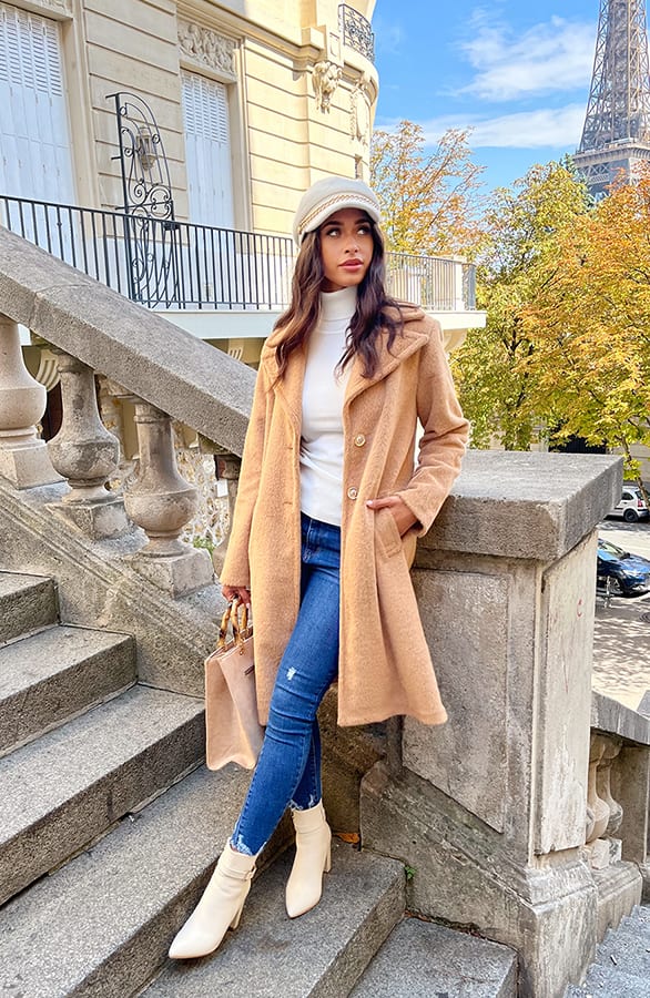 Enkellaarsjes Met Gesp Beige – shoparchief, foto 4