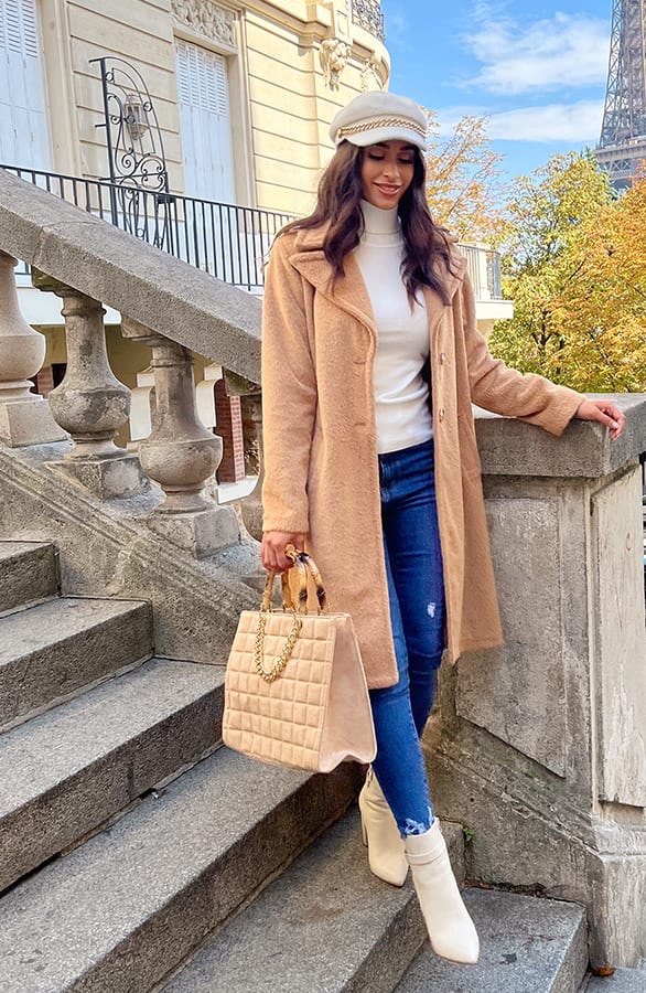 Classy Trenchcoat Camel – shoparchief, foto 5