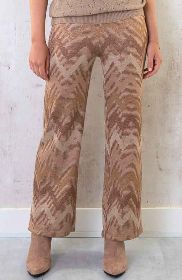 Lurex Pants Champagne – shoparchief, foto 1