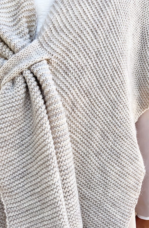 Overslag Poncho Beige – shoparchief, foto 6