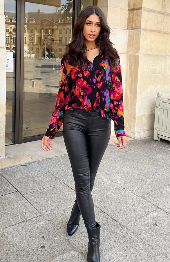 Print Blouse Multicolor – shoparchief, foto 5