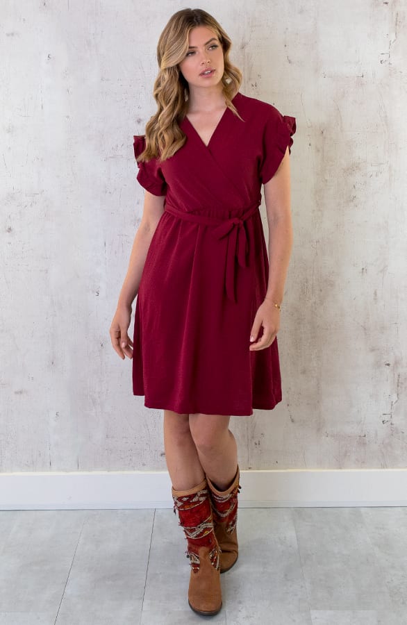 St. Tropez Jurk Bordeaux 2.0 – shoparchief, foto 6