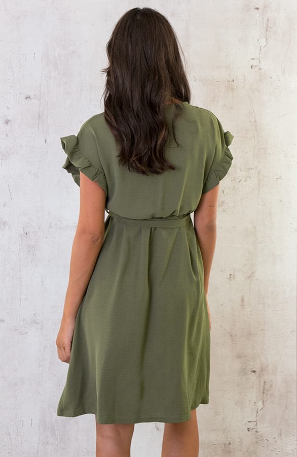 St. Tropez Jurk Legergroen 2.0 – shoparchief, foto 4