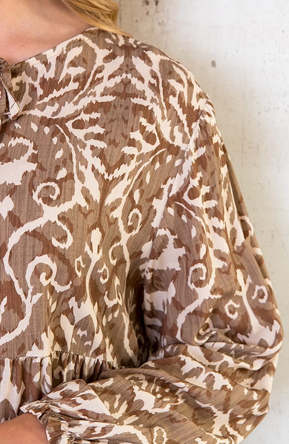 Tuniek Print Beige – shoparchief, foto 6