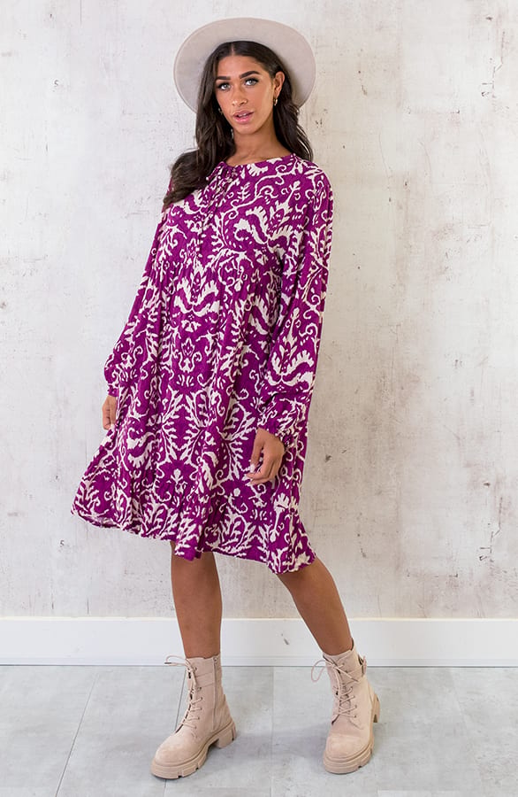 Tuniek Print Magenta – shoparchief, foto 3