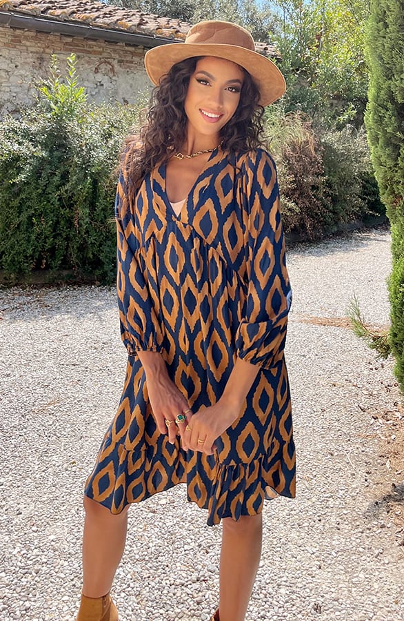 Aztec Tuniek Blauw Camel – shoparchief, foto 10