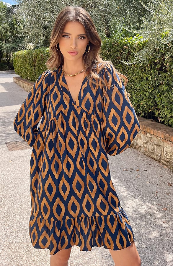 Aztec Tuniek Blauw Camel – shoparchief, foto 2