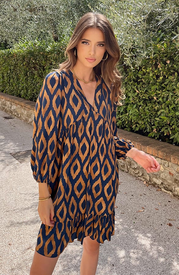 Aztec Tuniek Blauw Camel – shoparchief, foto 5