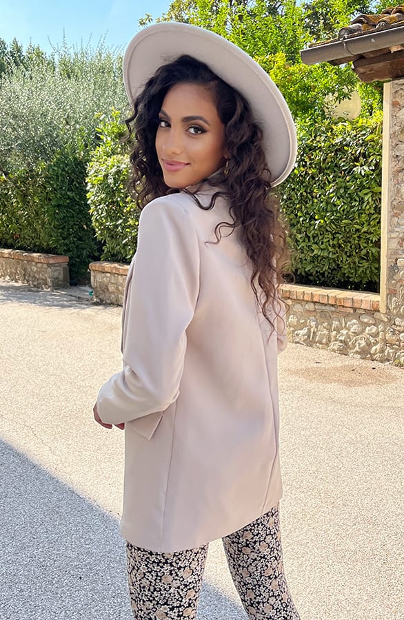 Classic Blazer Beige – shoparchief, foto 6