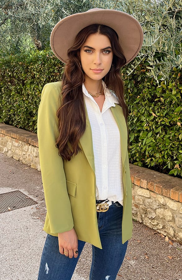 Classic Blazer Olive – shoparchief, foto 5