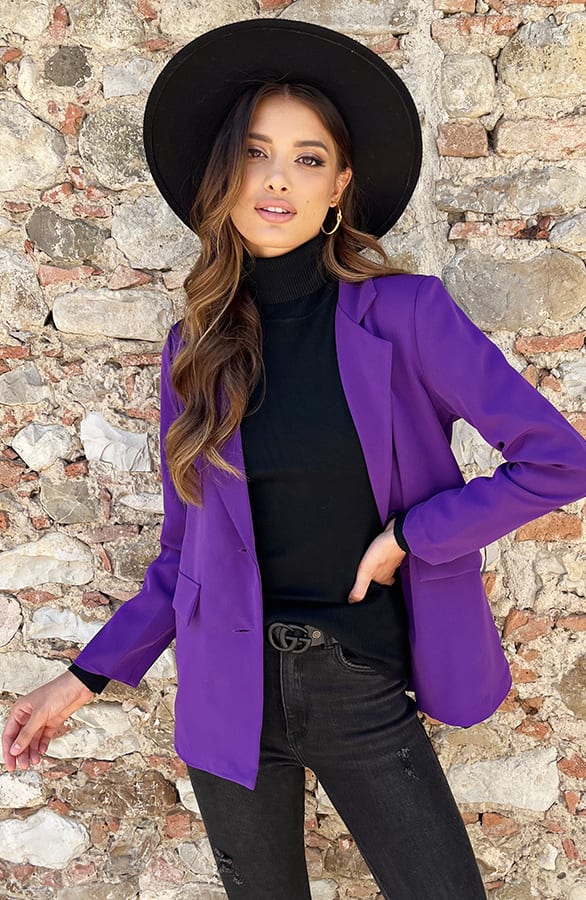 Classic Blazer Purple – shoparchief, foto 4
