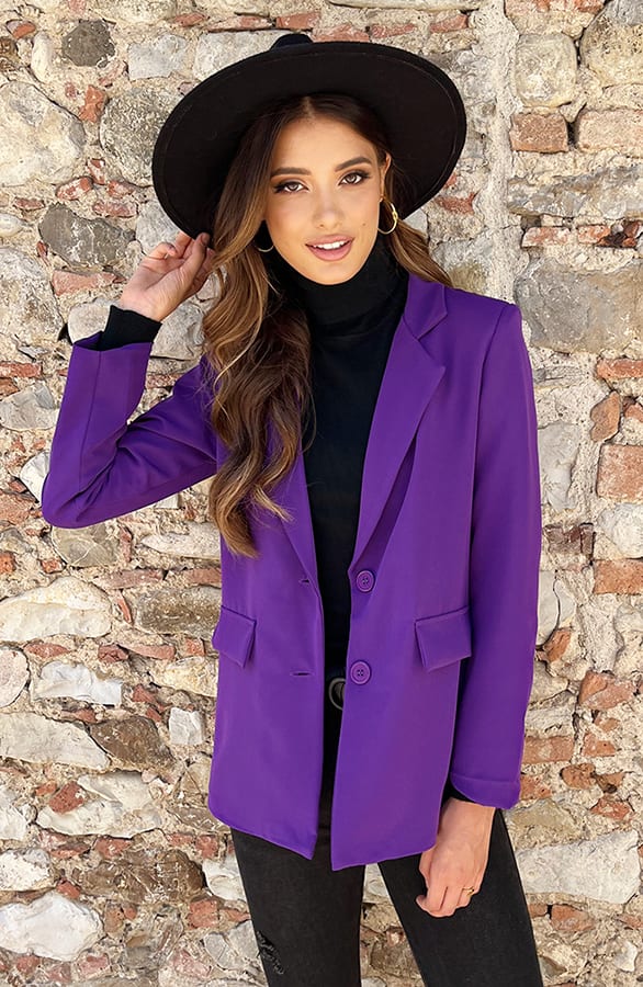 Classic Blazer Purple – shoparchief, foto 2