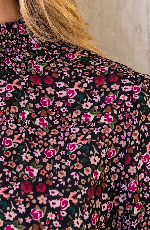 Col Blouse Bloemetjes – shoparchief, foto 6