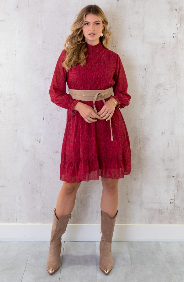 Col Jurk Zebra Roze – shoparchief, foto 8