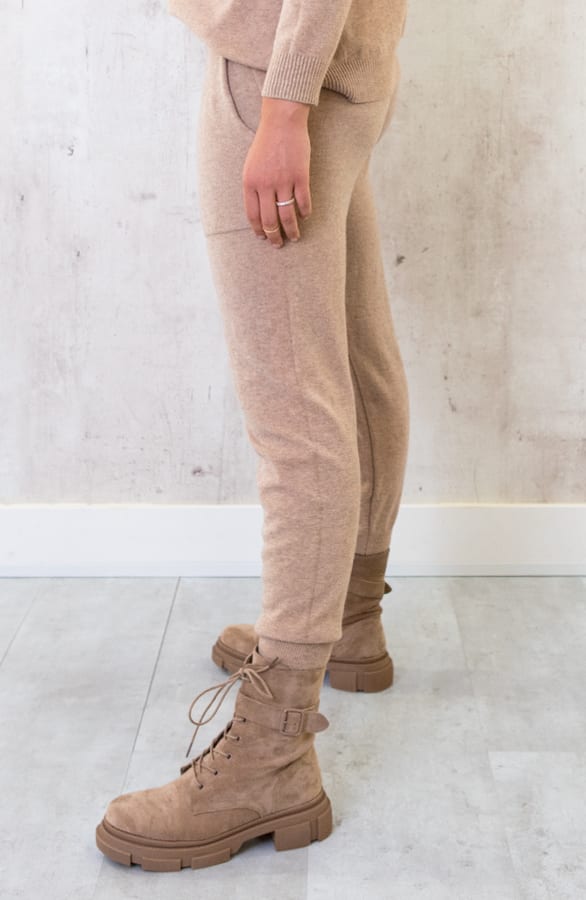 Joggingbroek Met Zakken Camel – shoparchief, foto 3