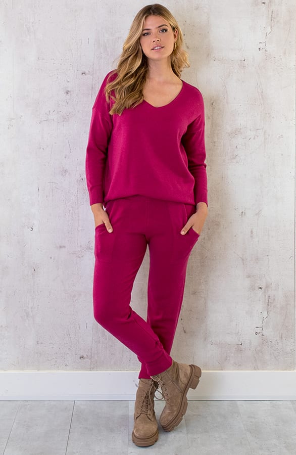 Joggingbroek Met Zakken Magenta – shoparchief, foto 6