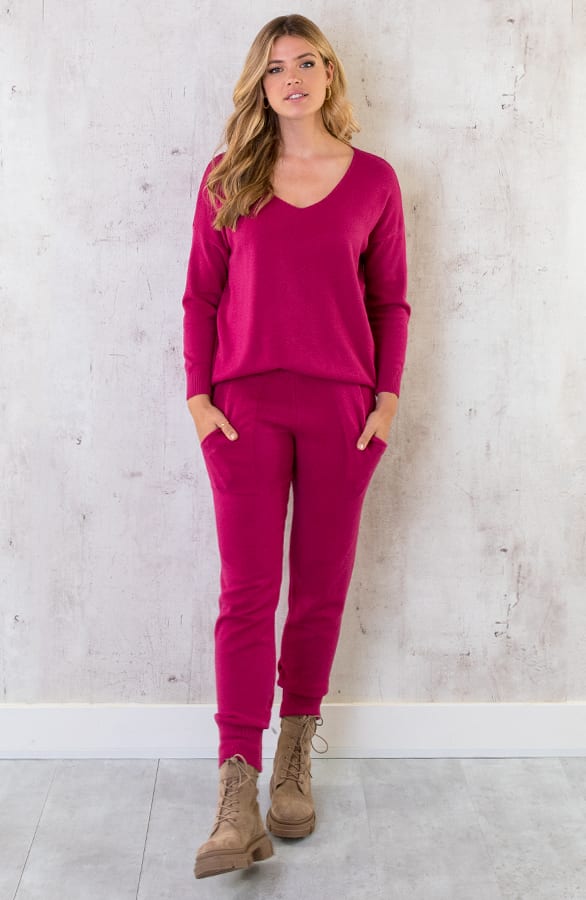 Joggingbroek Met Zakken Magenta – shoparchief, foto 5
