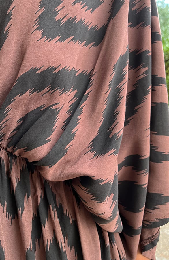 Oversized Print Jurk Choco – shoparchief, foto 7