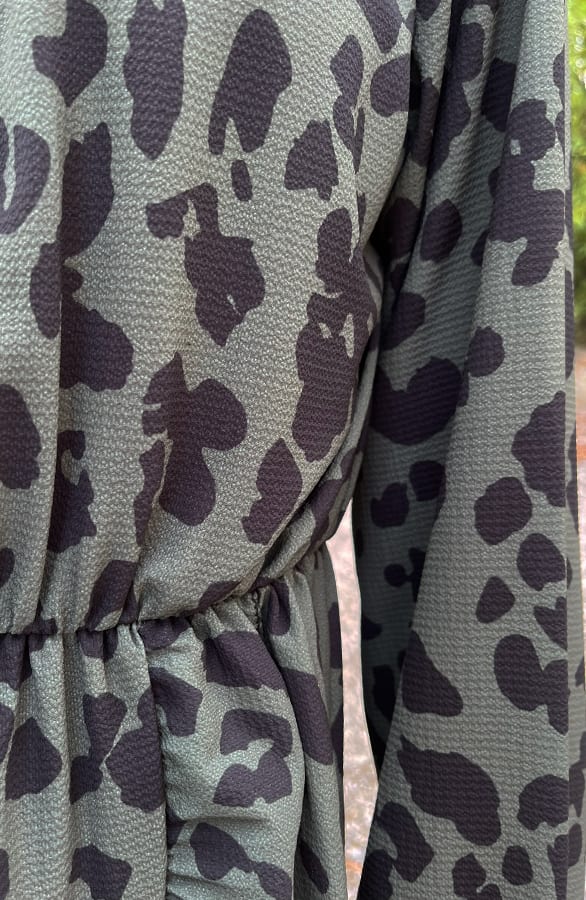 Overslag Col Jurk Leopard Army – shoparchief, foto 5