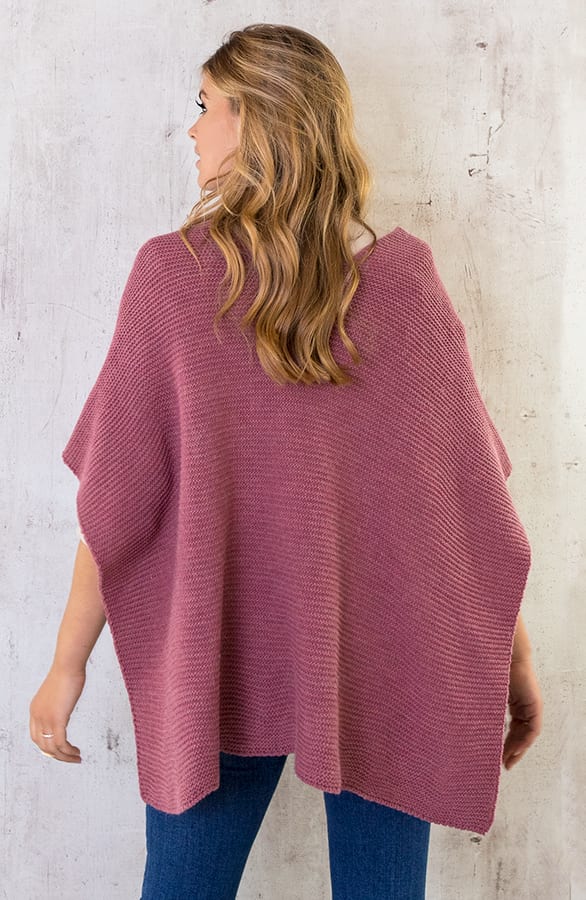 Overslag Poncho Dust Roze – shoparchief, foto 4