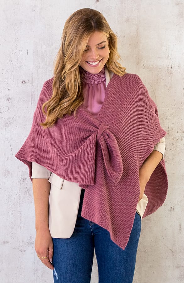 Overslag Poncho Dust Roze – shoparchief, foto 6