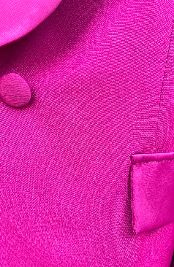 Blazer Met Satijnen Revers Rome Magenta – shoparchief, foto 11