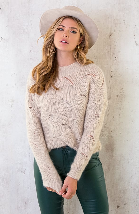 Soft Trui Pattern Beige – shoparchief, foto 9
