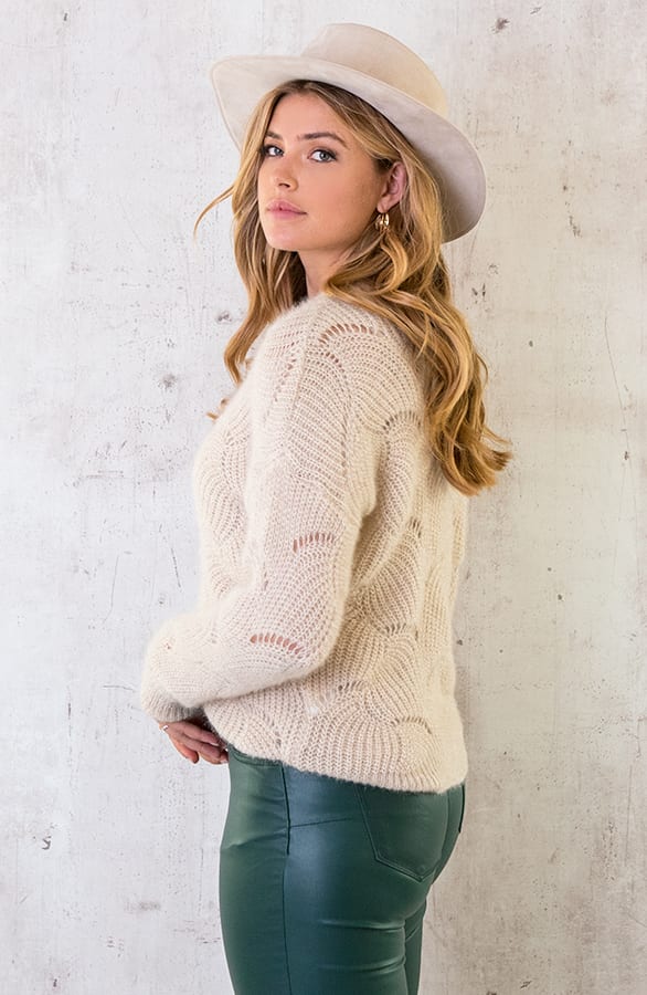 Soft Trui Pattern Beige – shoparchief, foto 10