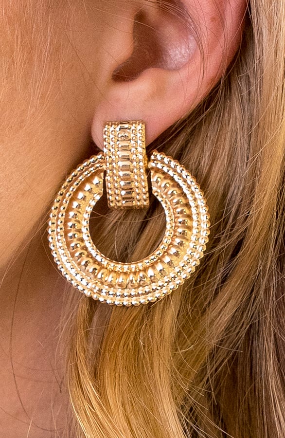 Statement Oorbellen Goud – shoparchief, foto 3