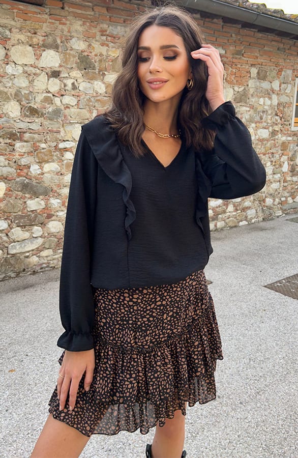Limited Cheetah Laagjes Rok – shoparchief, foto 4
