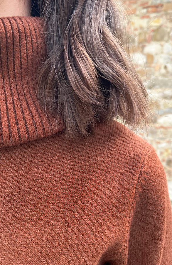 Col Jurk Midi Choco – shoparchief, foto 5