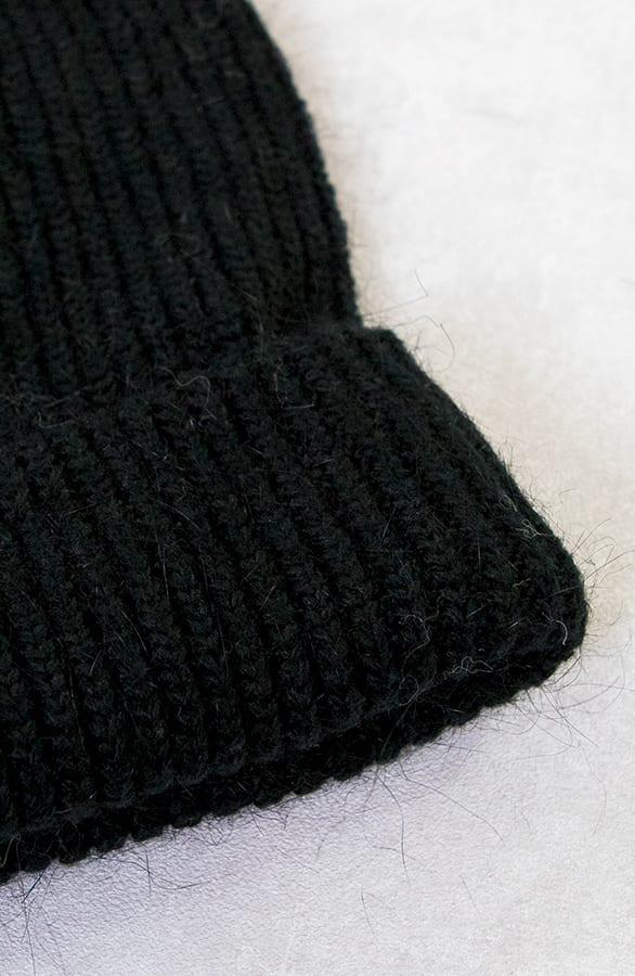 Dames Beanie Zwart – shoparchief, foto 2