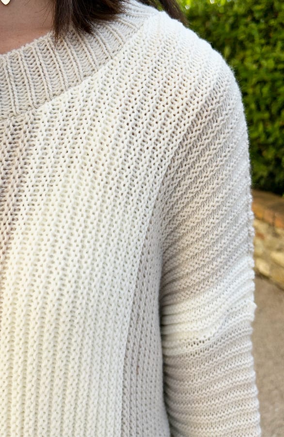 Fashion Strepen Trui Beige – shoparchief, foto 5