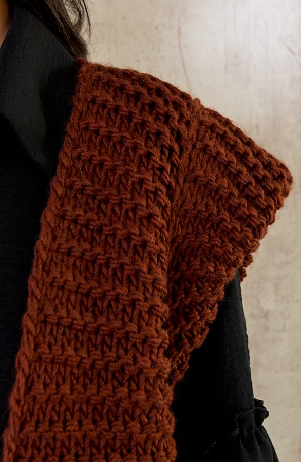 Gebreid Gilet Bruin – shoparchief, foto 6
