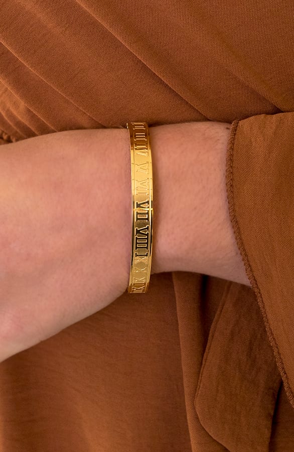 Gegraveerde Armband Goud – shoparchief, foto 1