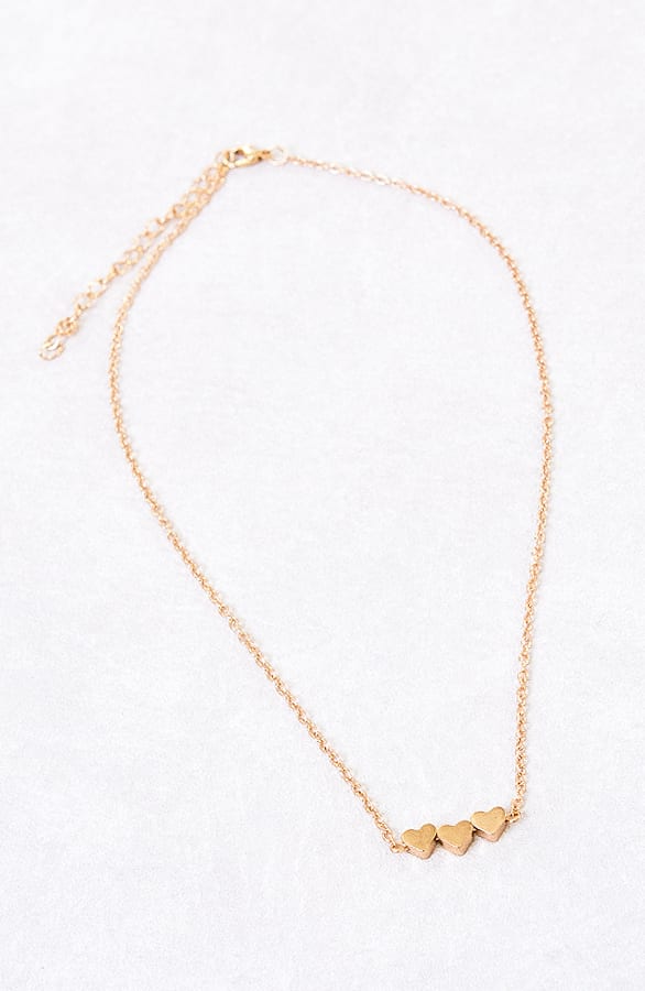 Hartjes 3 Ketting Koper Goud – shoparchief, foto 2