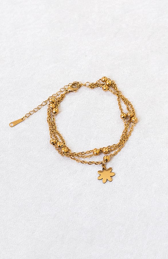 Luxury Laagjes Armband Goud – shoparchief, foto 2