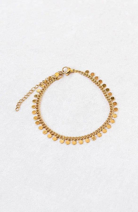 Muntjes Bedel Armband Goud – shoparchief, foto 1