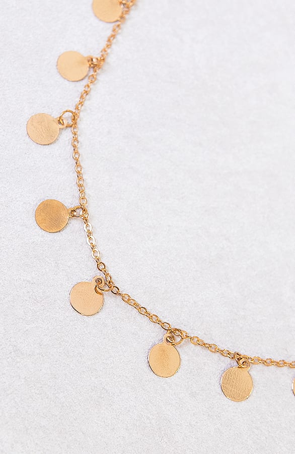 Muntjes Ketting Koper Goud – shoparchief, foto 4