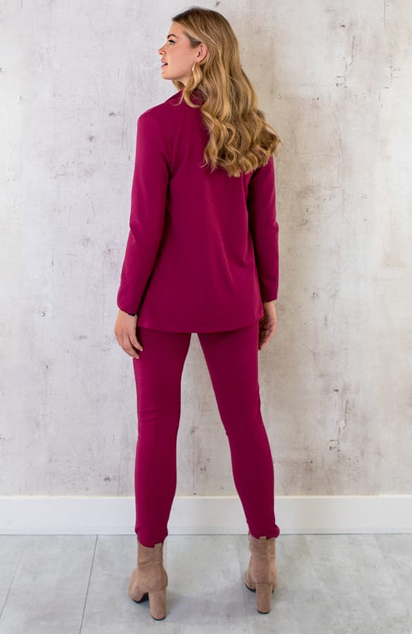 Basic Blazer Magenta – shoparchief, foto 10